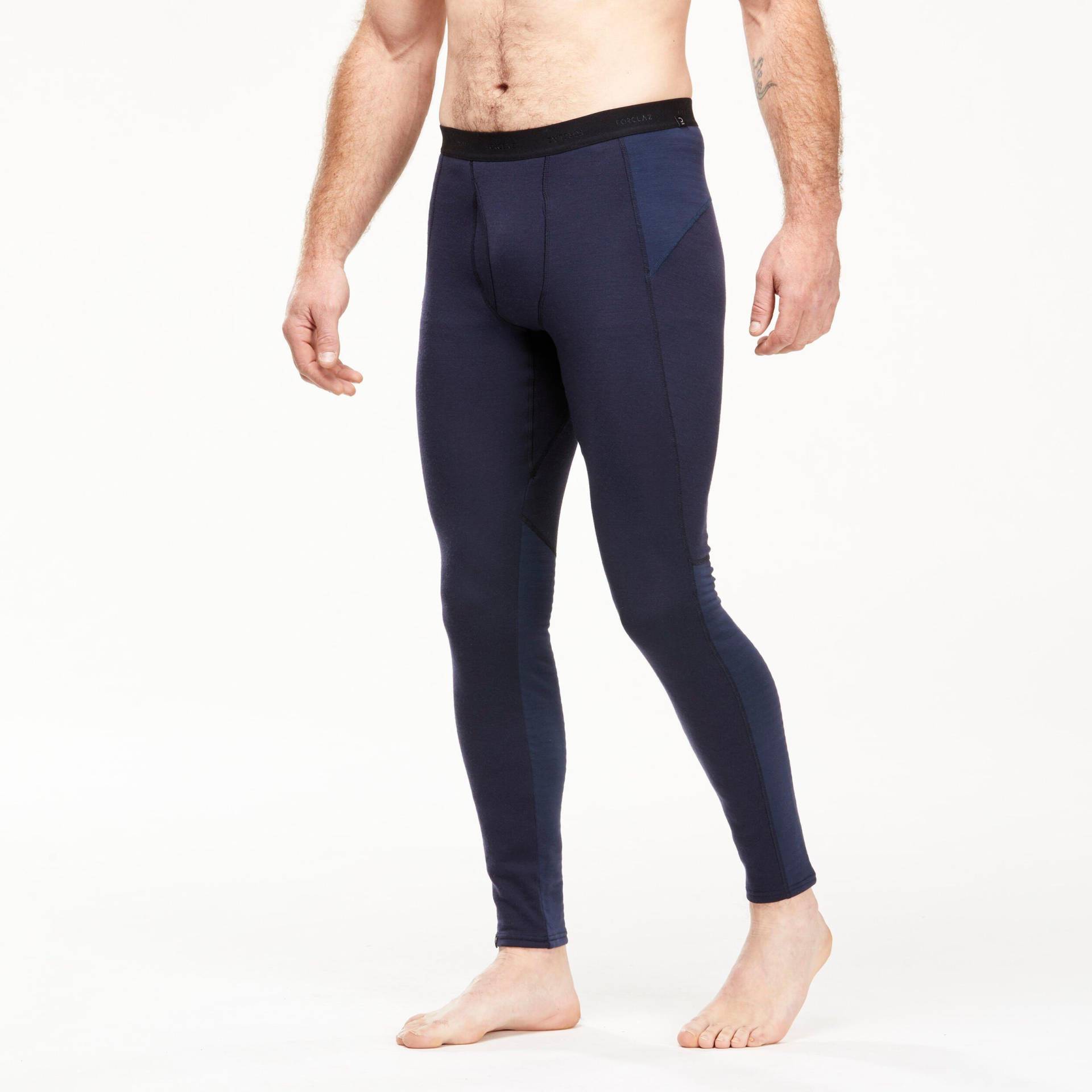 FORCLAZ - Leggings MT900, für Herren, Charcoal Black, Größe M von FORCLAZ