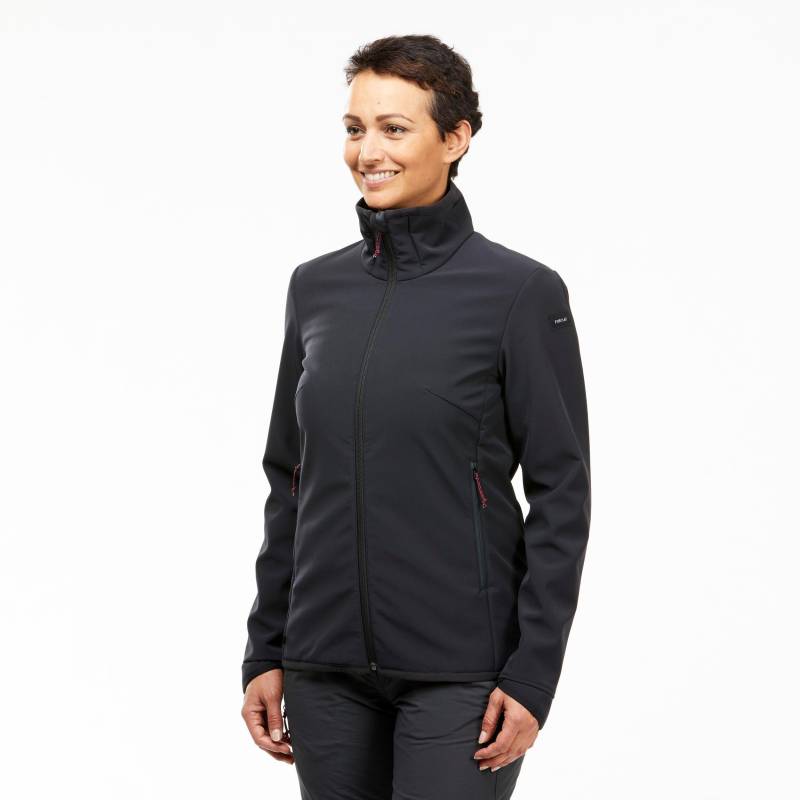 Softshell-jacke - Mt100 - W Damen Gewittergrau L von FORCLAZ