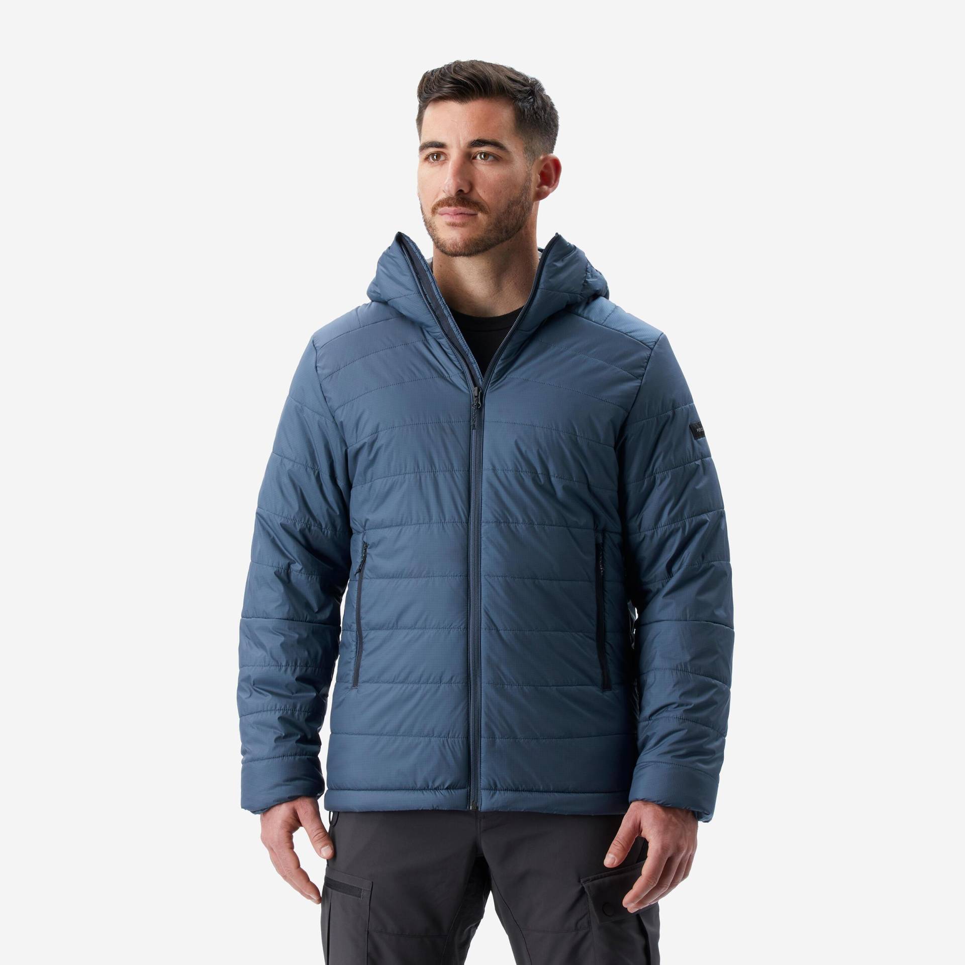 FORCLAZ - Wattierte Jacke MT100 SYNTH, für Herren, Petroleumblau, Größe 3XL von FORCLAZ