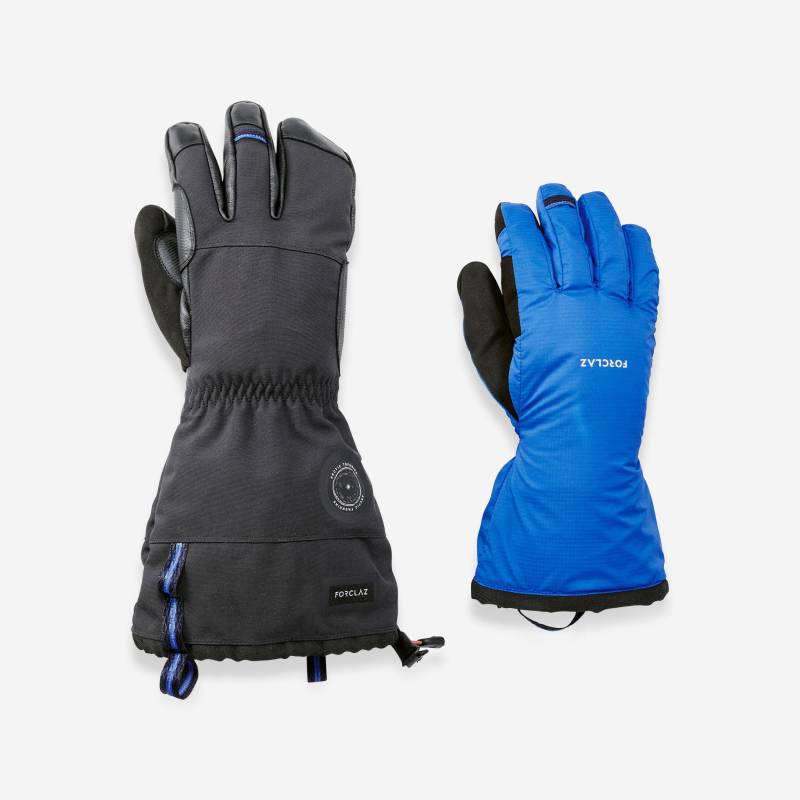 Handschuhe - Arctic 500 2in1 Herren Mittelblau XS von FORCLAZ