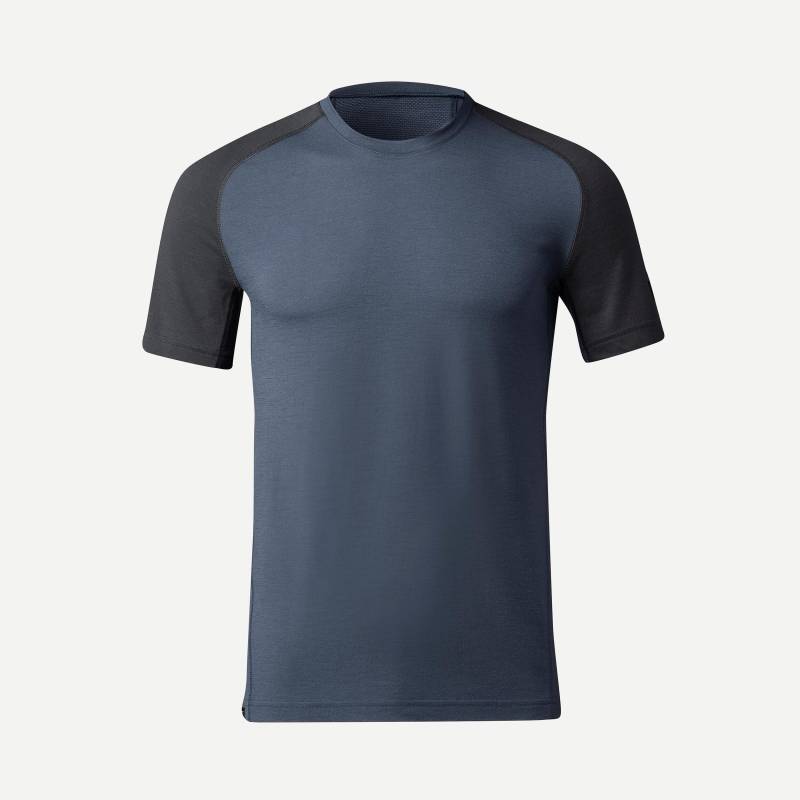 Kurzarmshirt - Mt500 Herren Gewittergrau XL von FORCLAZ