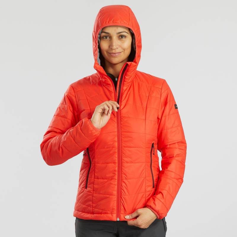 FORCLAZ - Wattierte Jacke MT100 SYNTH, für Damen, Erdbeere, Größe XL von FORCLAZ