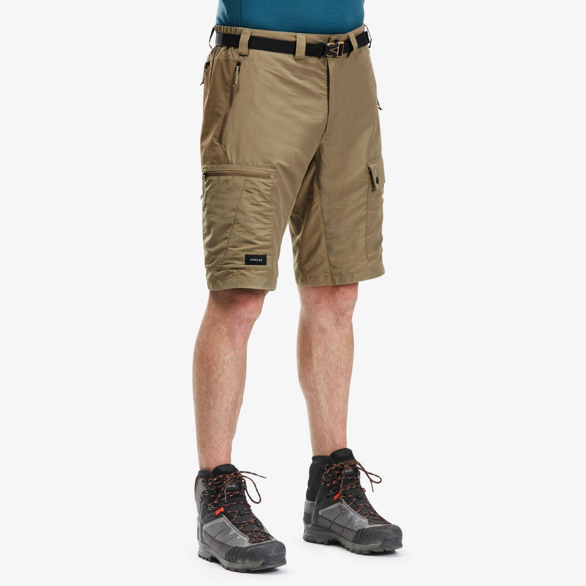 FORCLAZ - Shorts MT500 M, für Herren, Erdbraun, Größe 44 von FORCLAZ