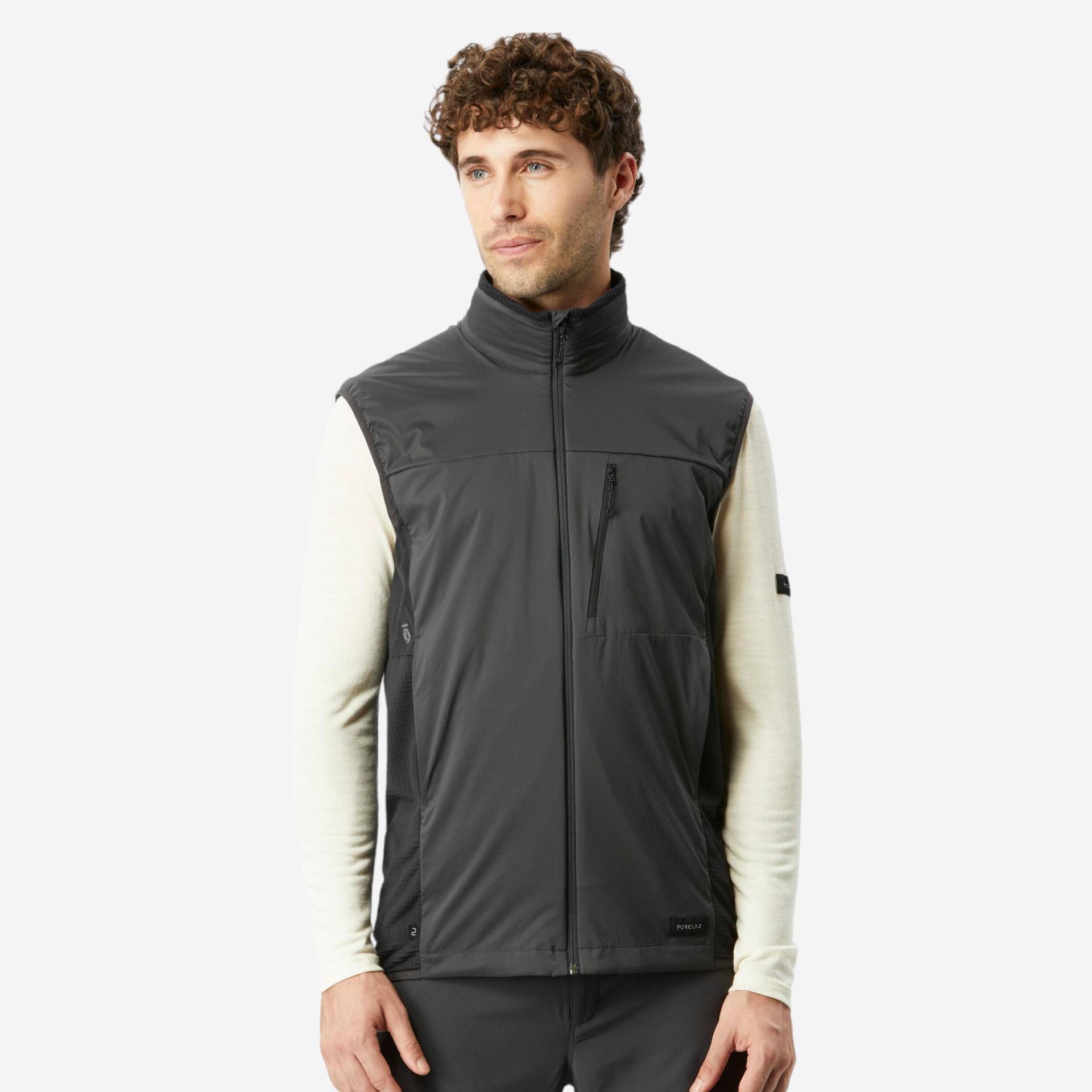 FORCLAZ - Softshell-Jacke MT500, für Herren, Schwarz, Größe 52/2XL von FORCLAZ