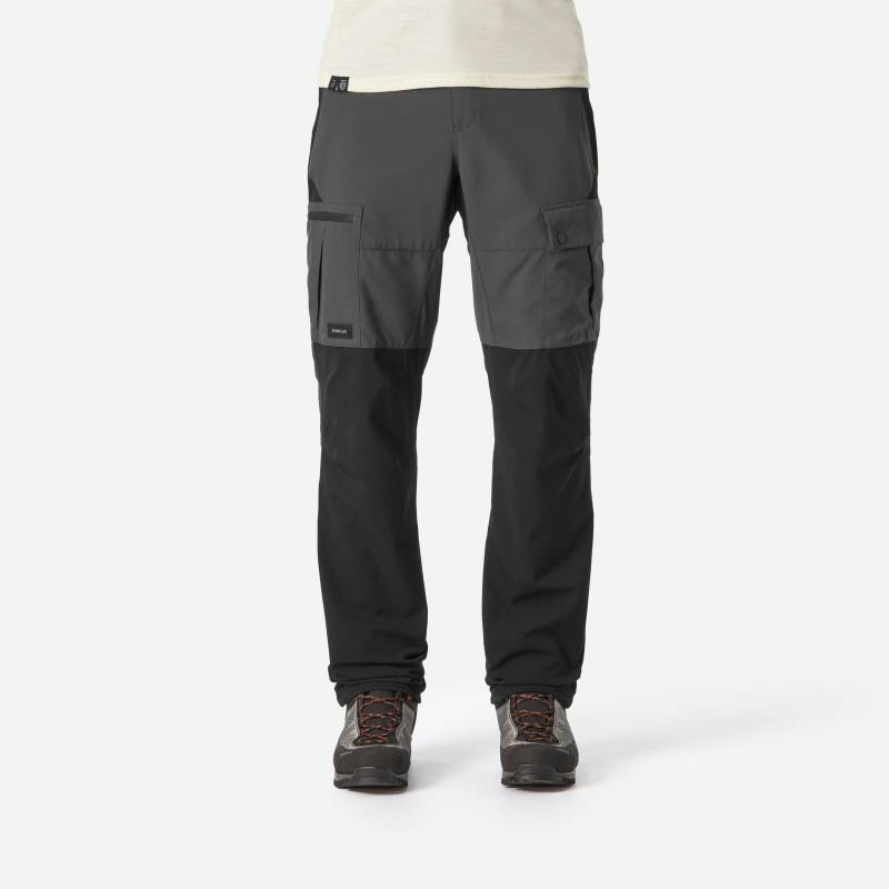 Sporthose - Mt500 Herren Gewittergrau 40/M von FORCLAZ