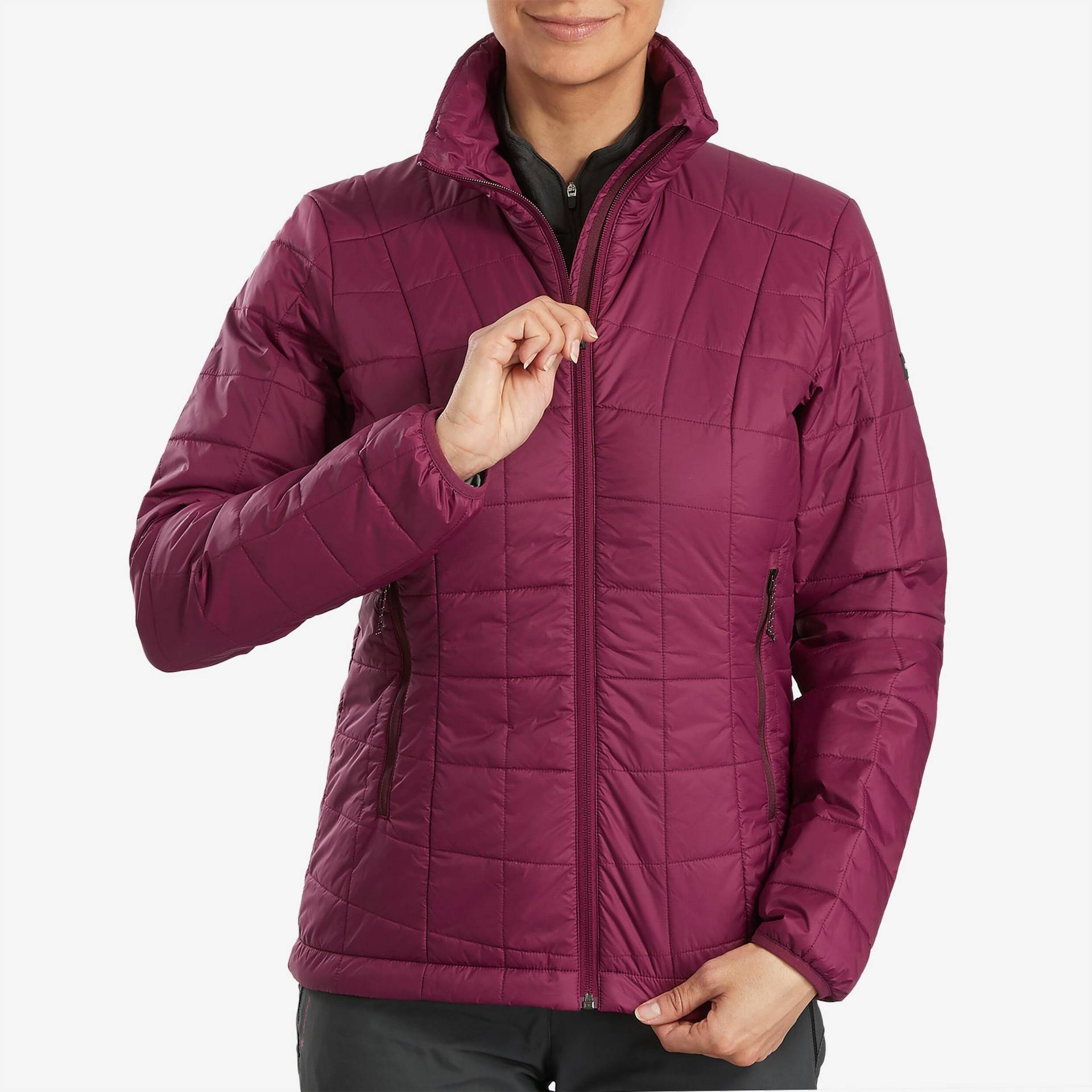 FORCLAZ - Wattierte Jacke TREK100, für Damen, Braun, Größe M von FORCLAZ