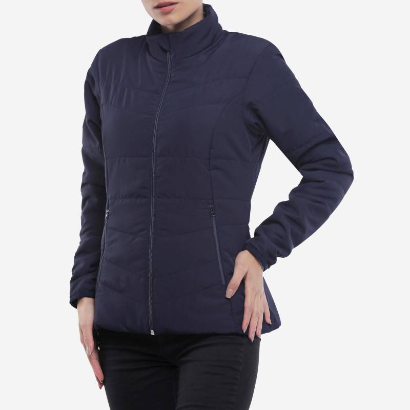 Wattierte Jacke - Mt50 Damen Mittelblau 52/2XL von FORCLAZ