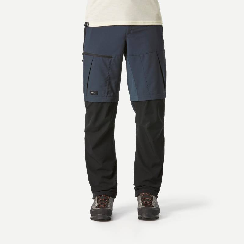 Zip-off-hose - Mt500 Herren Gewittergrau 40/M von FORCLAZ