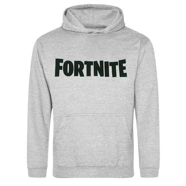 Kapuzenpullover Jungen Grau 13-14A von FORTNITE