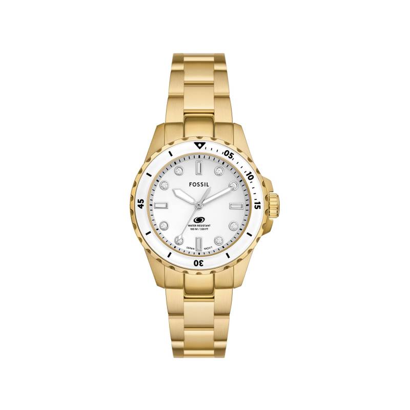 Analoguhr Damen Gold 36mm von FOSSIL