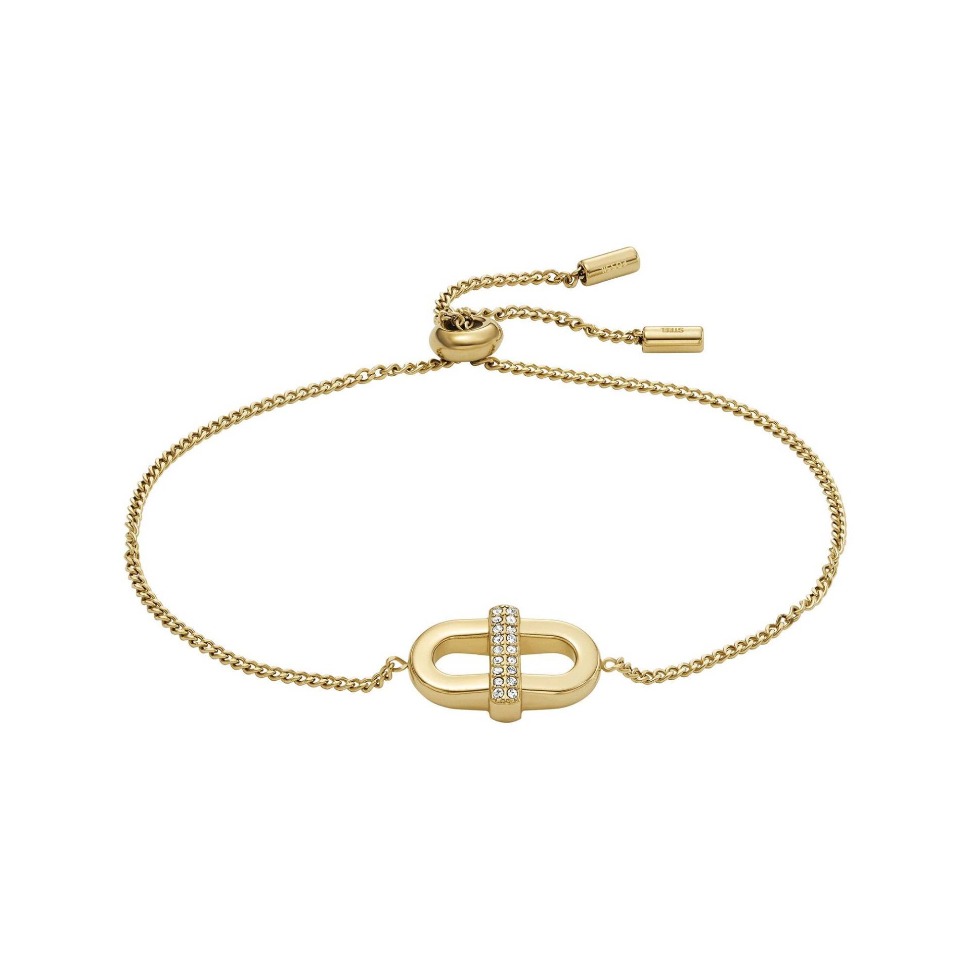 Armband Damen Gold 21.5CM von FOSSIL