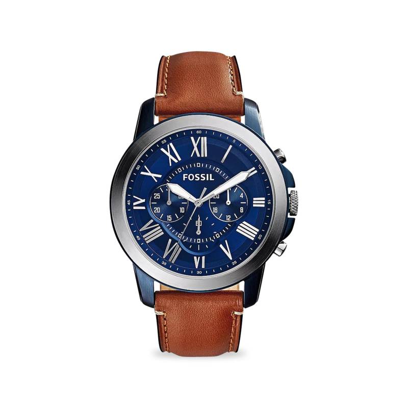 Chronograph Uhr Herren Braun 44mm von FOSSIL