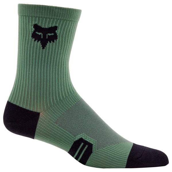 FOX Racing - 6'' Ranger Sock - Velosocken Gr S/M oliv von FOX Racing