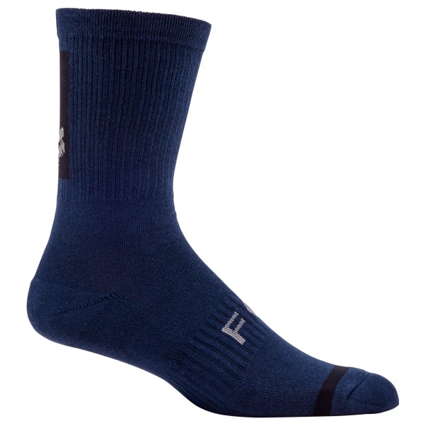 FOX Racing - 8'' Defend Sock - Velosocken Gr L/XL blau von FOX Racing