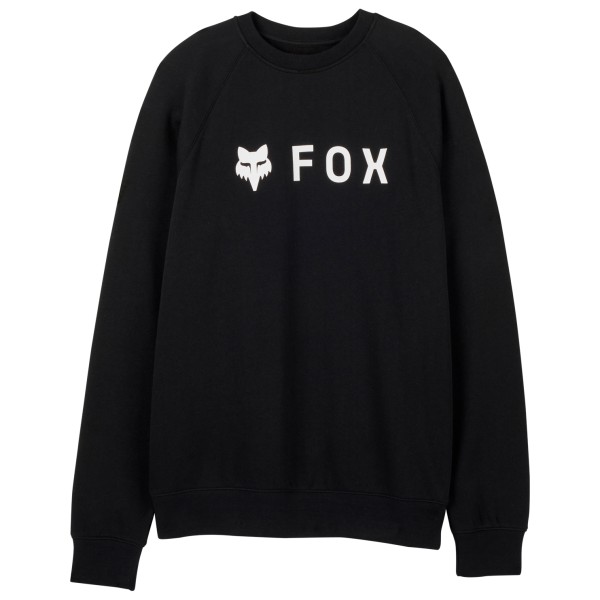 FOX Racing - Absolute Fleece Crew Neck - Pullover Gr L schwarz von FOX Racing