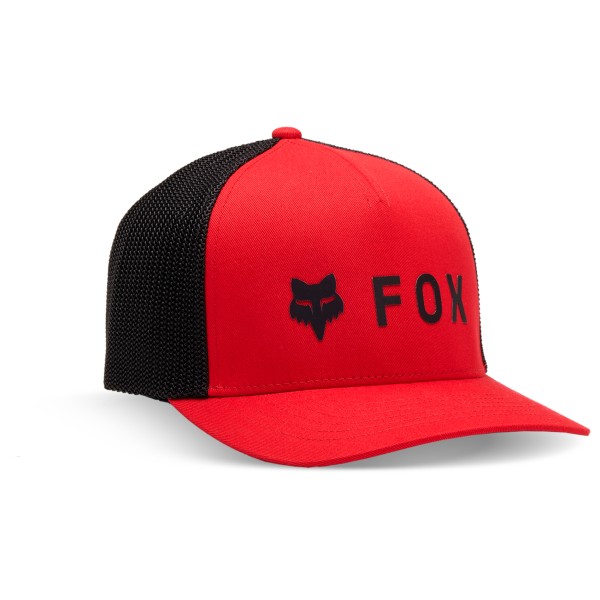 FOX Racing - Absolute Flexfit Hat - Cap Gr S/M rot von FOX Racing