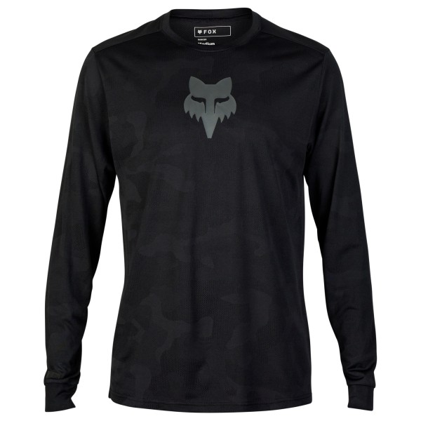 FOX Racing - Ranger Tru Dri L/S Jersey - Velotrikot Gr L schwarz von FOX Racing