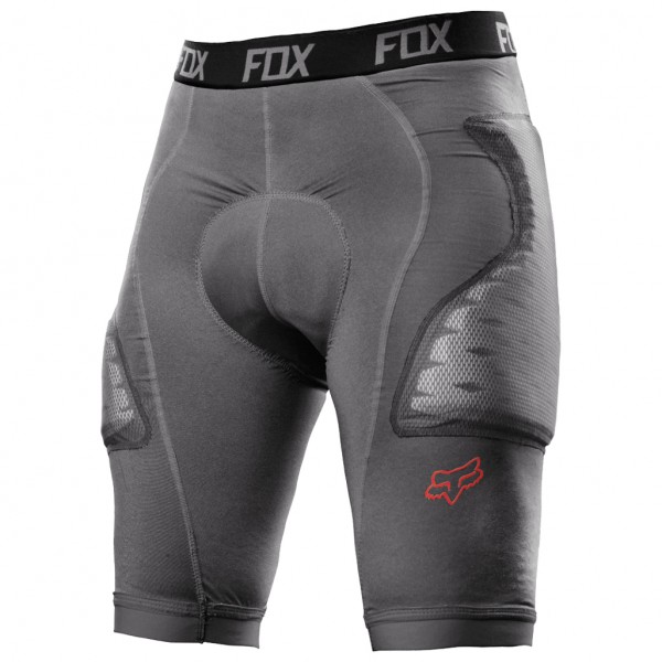 FOX Racing - Titan Race Short - Protektor Gr S grau von FOX Racing