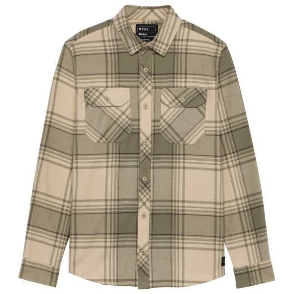 FOX Racing - Traildust Flannel - Hemd Gr L beige von FOX Racing