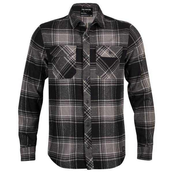 FOX Racing - Traildust Flannel - Hemd Gr M grau/schwarz von FOX Racing