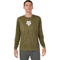 FOX Herren MTB-Shirt Ranger TruDri™ LS olive | S von FOX