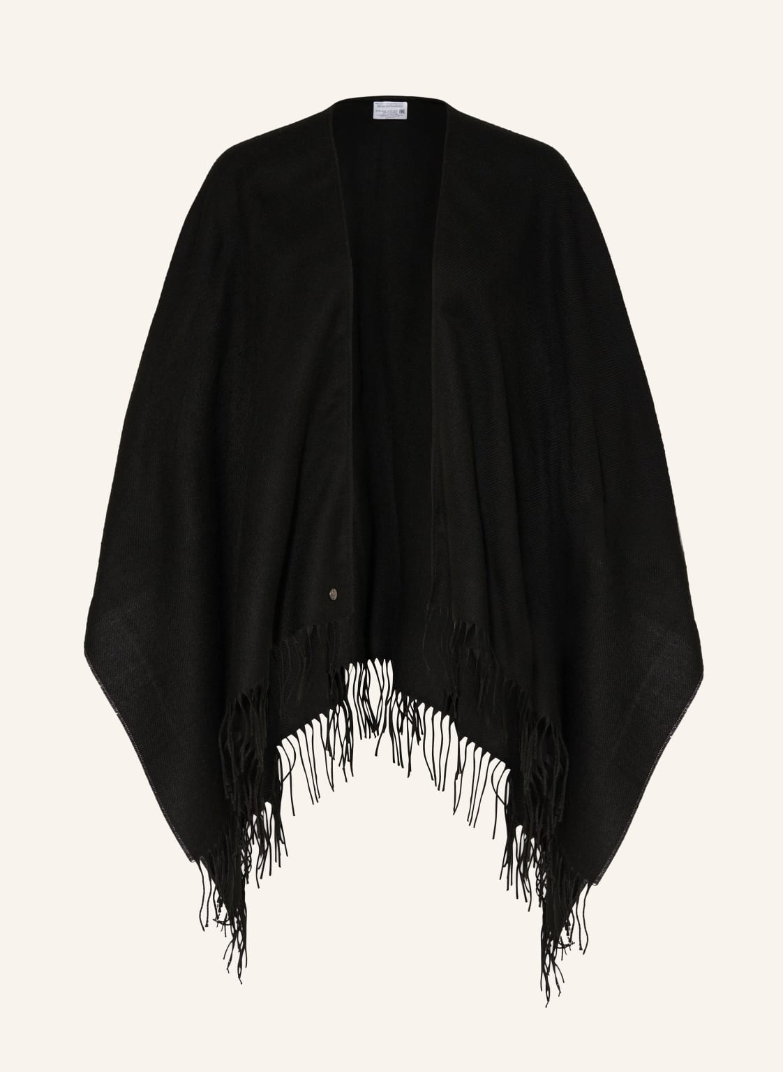 Fraas Poncho schwarz von FRAAS