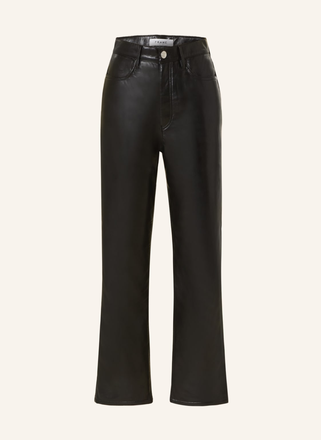 Frame Lederhose Le Jane schwarz Frame Lederhose Le Jane schwarz von FRAME