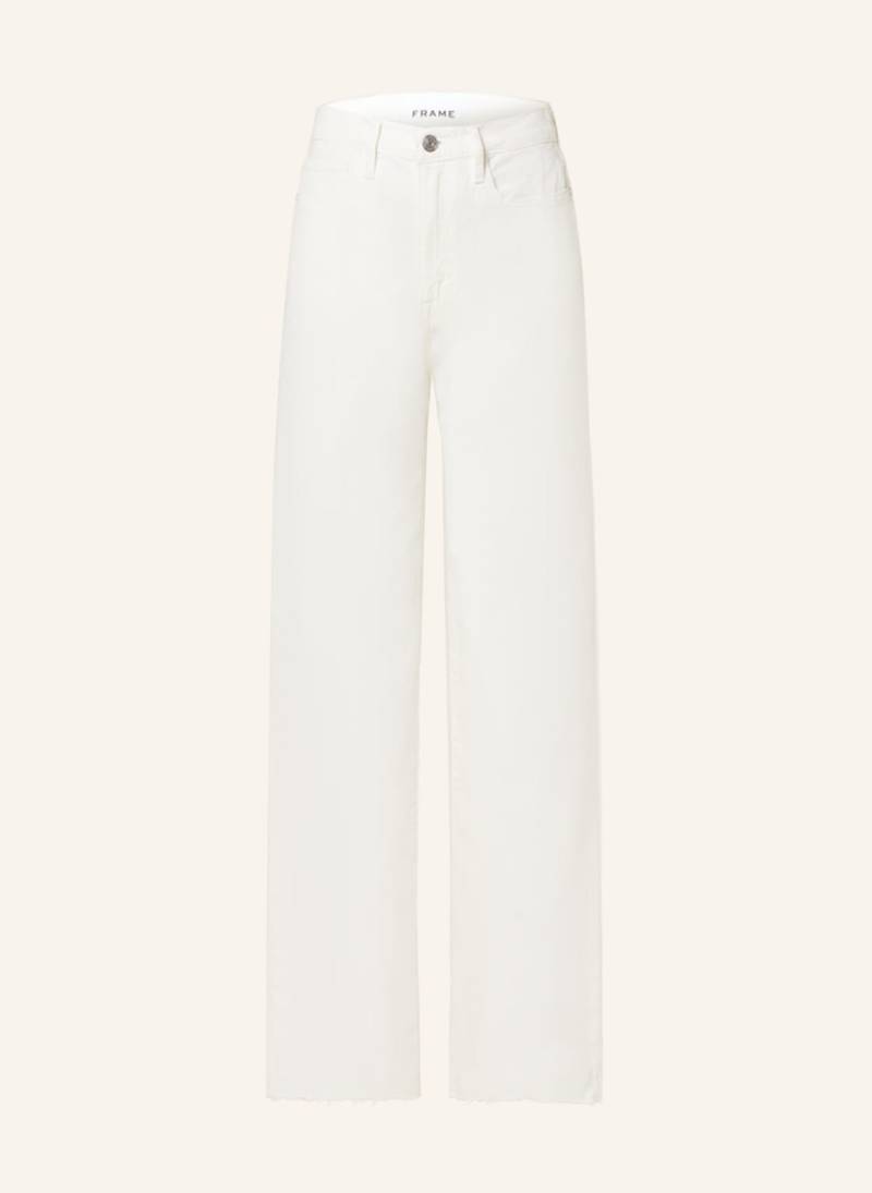 Frame Straight Jeans Le Jane weiss von FRAME