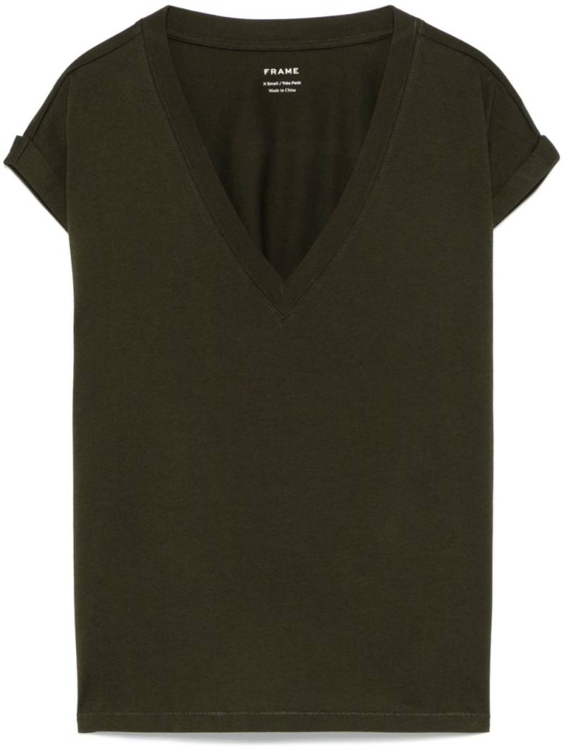 FRAME Easy T-shirt - Green von FRAME