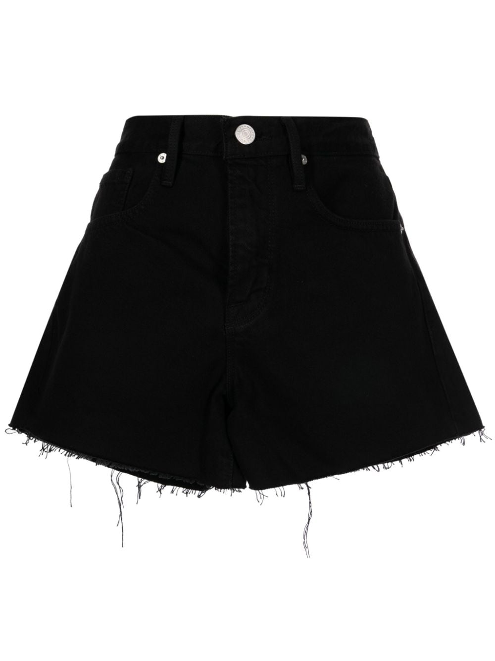 FRAME Le Brigette denim shorts - Black von FRAME