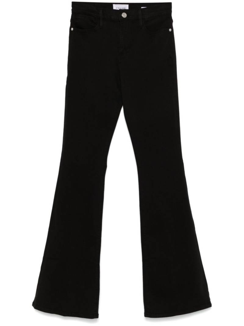 FRAME Le High Flare jeans - Black von FRAME