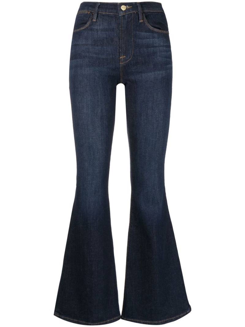 FRAME Le High flared jeans - Blue von FRAME