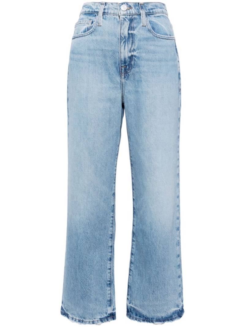 FRAME Le Jane cropped jeans - Blue von FRAME