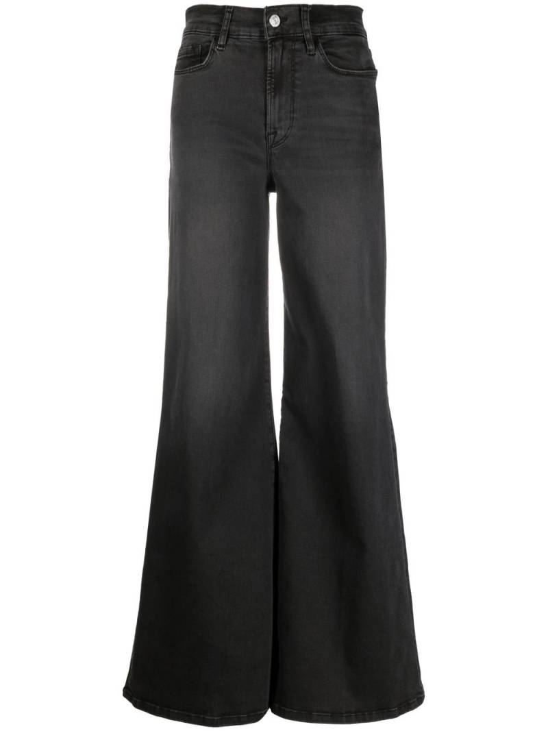 FRAME Le Palazzo wide-leg jeans - Grey von FRAME