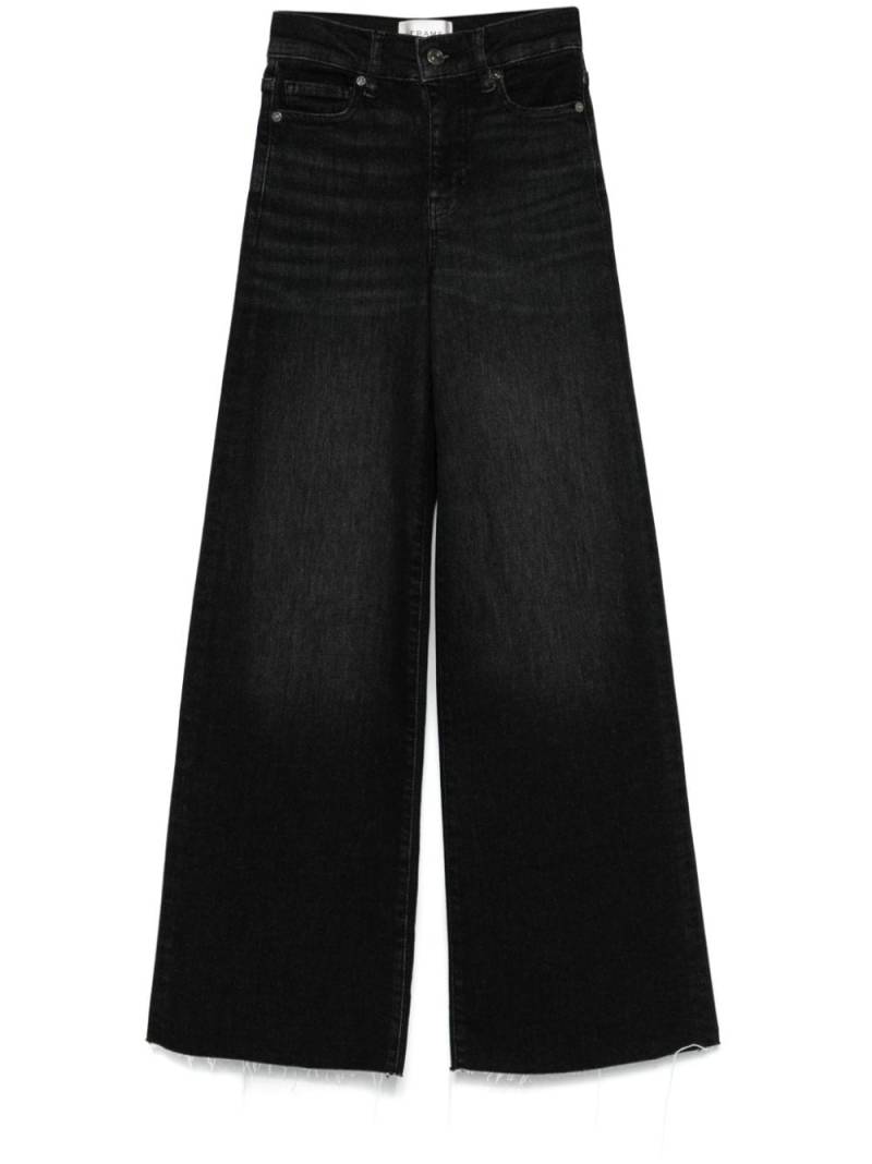 FRAME Le Slim Palazzo jeans - Black von FRAME