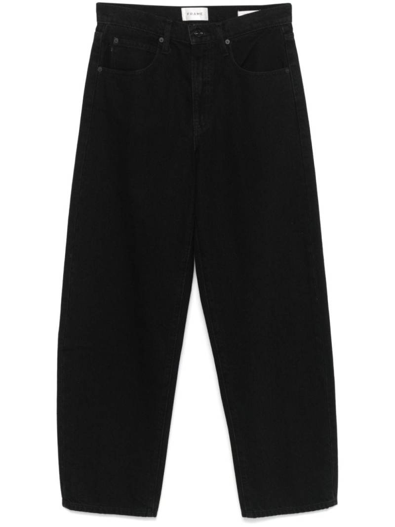 FRAME Low Slung Barrel jeans - Black von FRAME