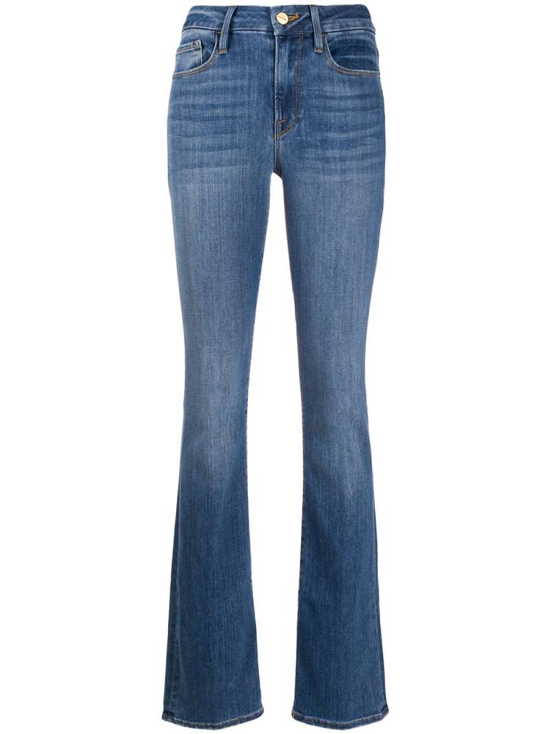 FRAME Poe flared jeans - Blue von FRAME