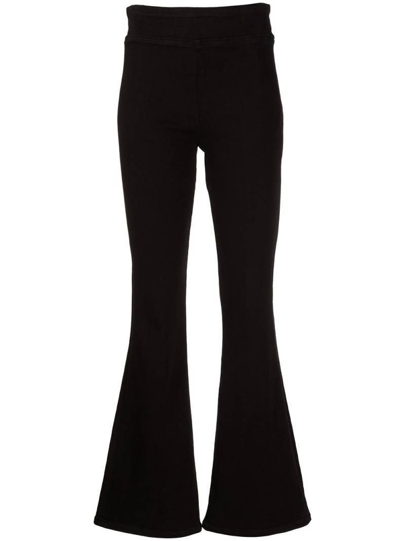 FRAME The Jetset flared jeans - Black von FRAME