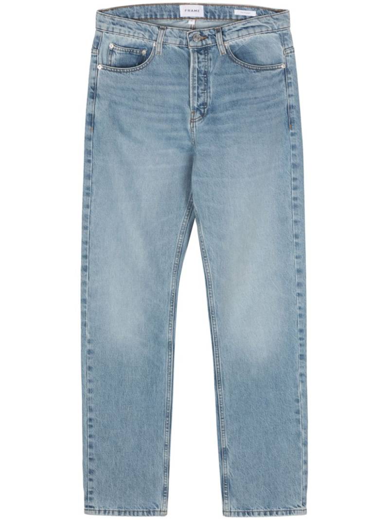 FRAME The Straight stonewashed jeans - Blue von FRAME