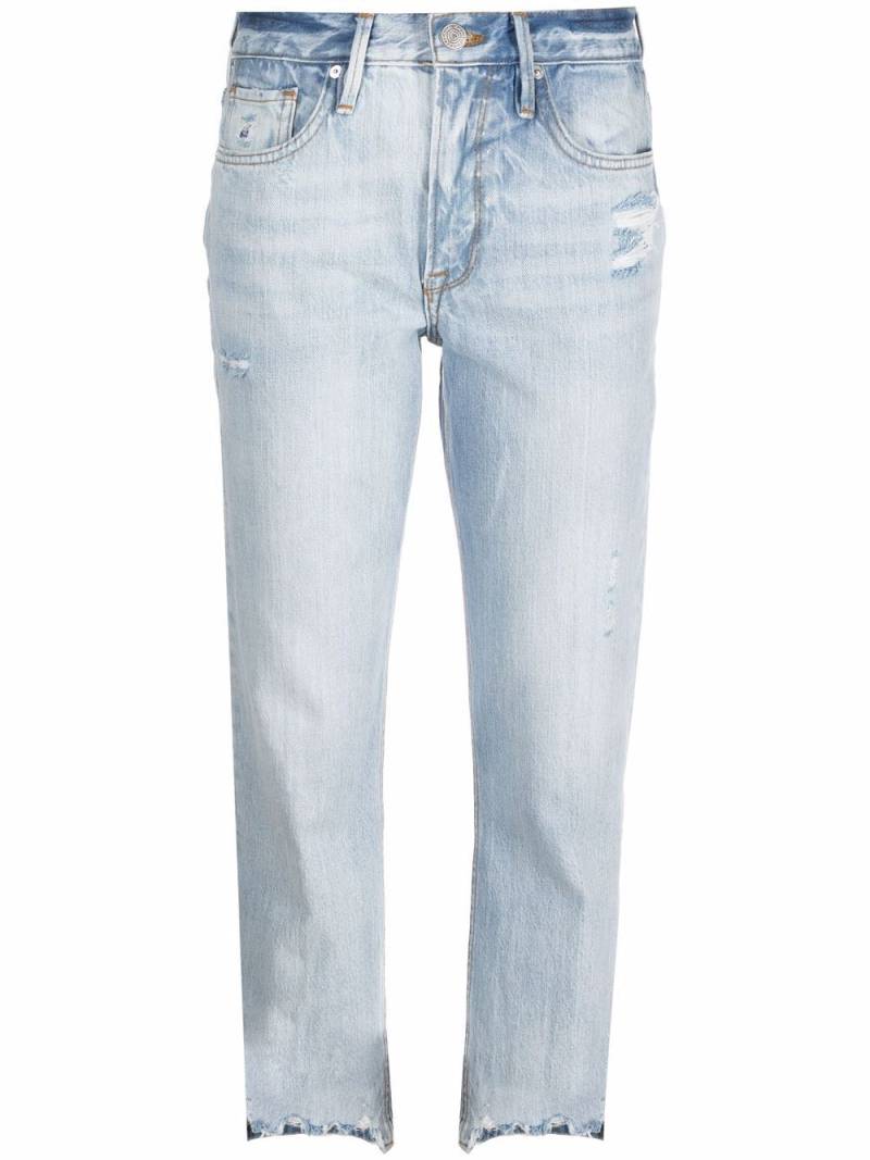 FRAME cropped straight-leg jeans - Blue von FRAME