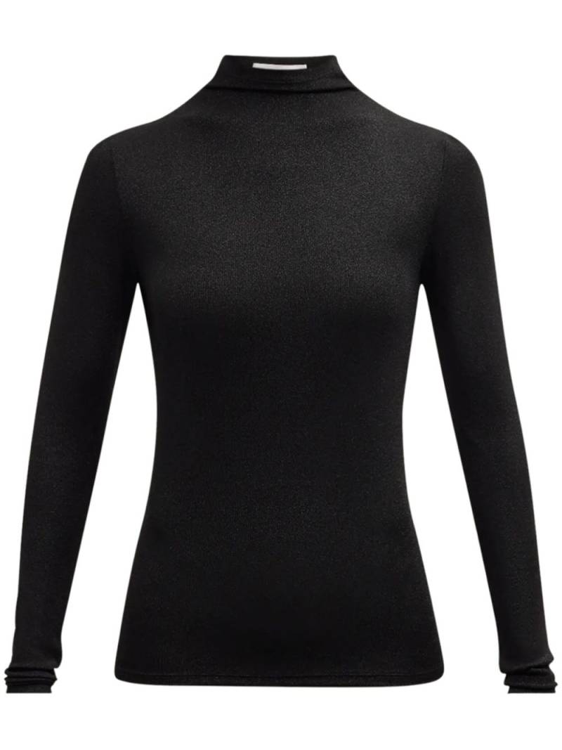 FRAME lurex top - Black von FRAME