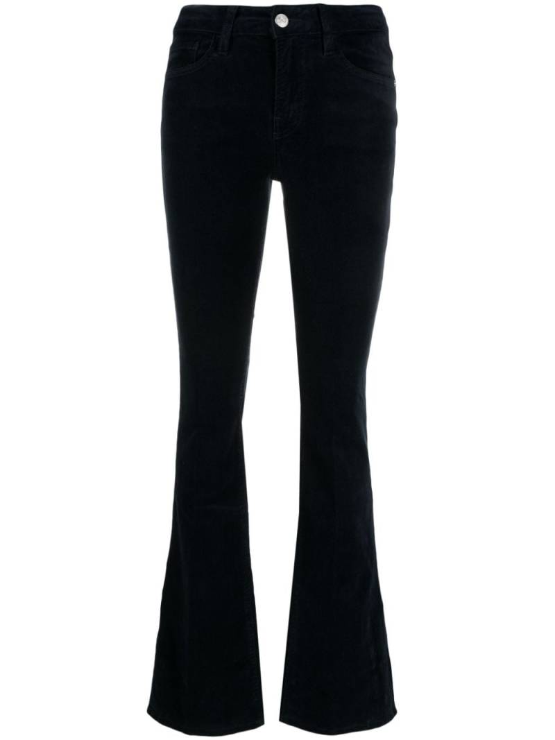 FRAME mid-rise bootcut trousers - Blue von FRAME