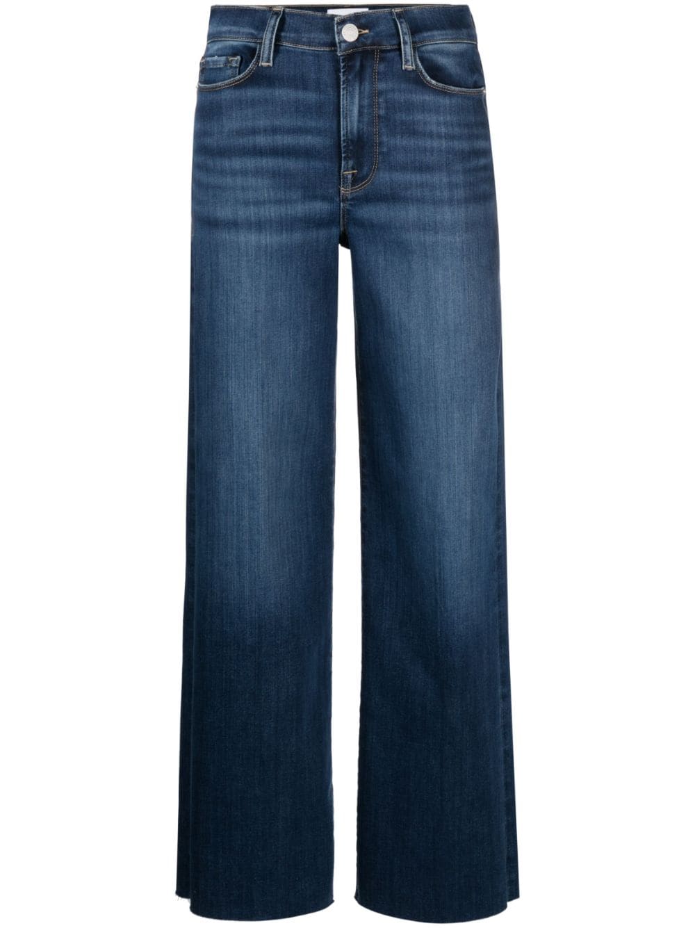 FRAME mid-rise straight-leg jeans - Blue von FRAME