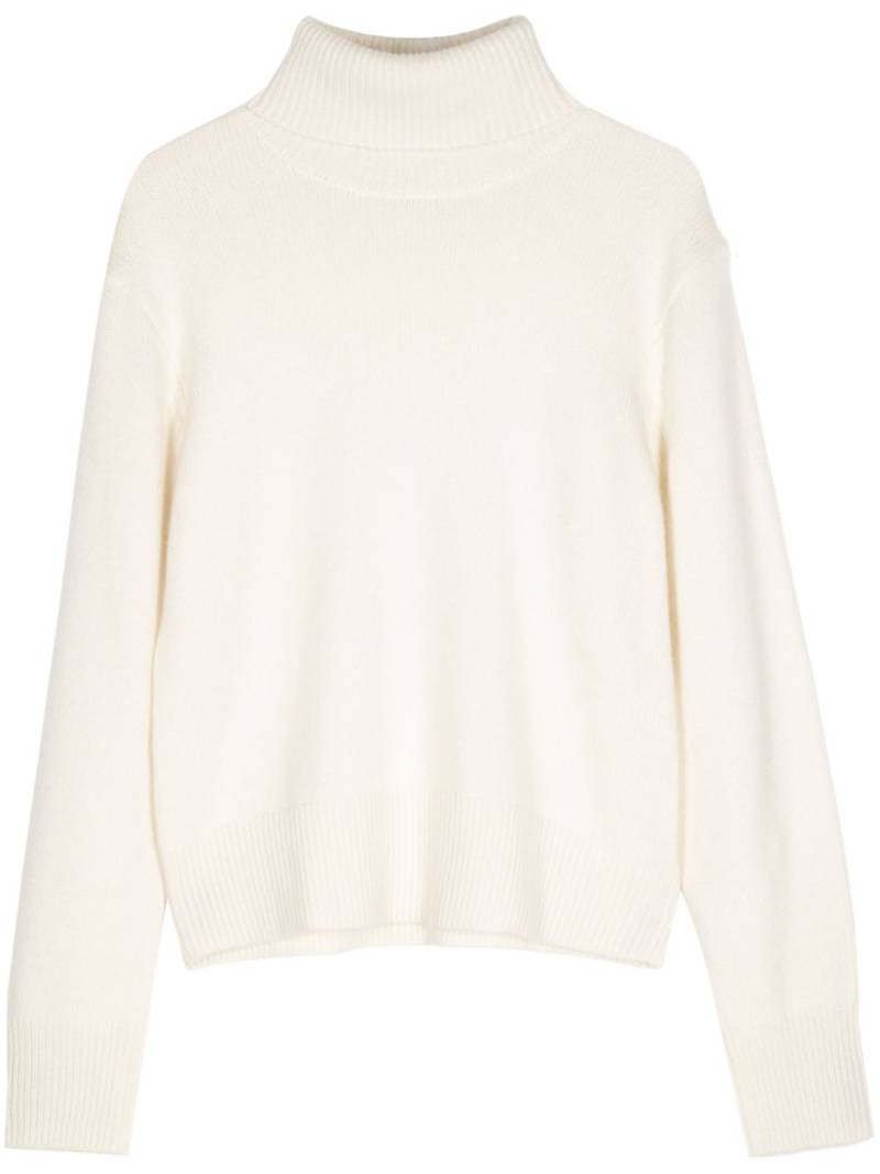 FRAME roll-neck cashmere jumper - White von FRAME