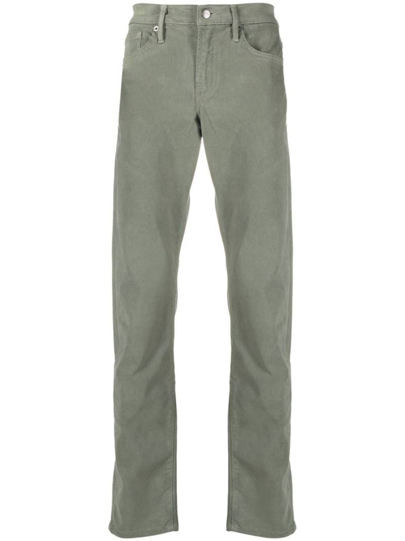 FRAME straight-leg chino trousers - Green von FRAME