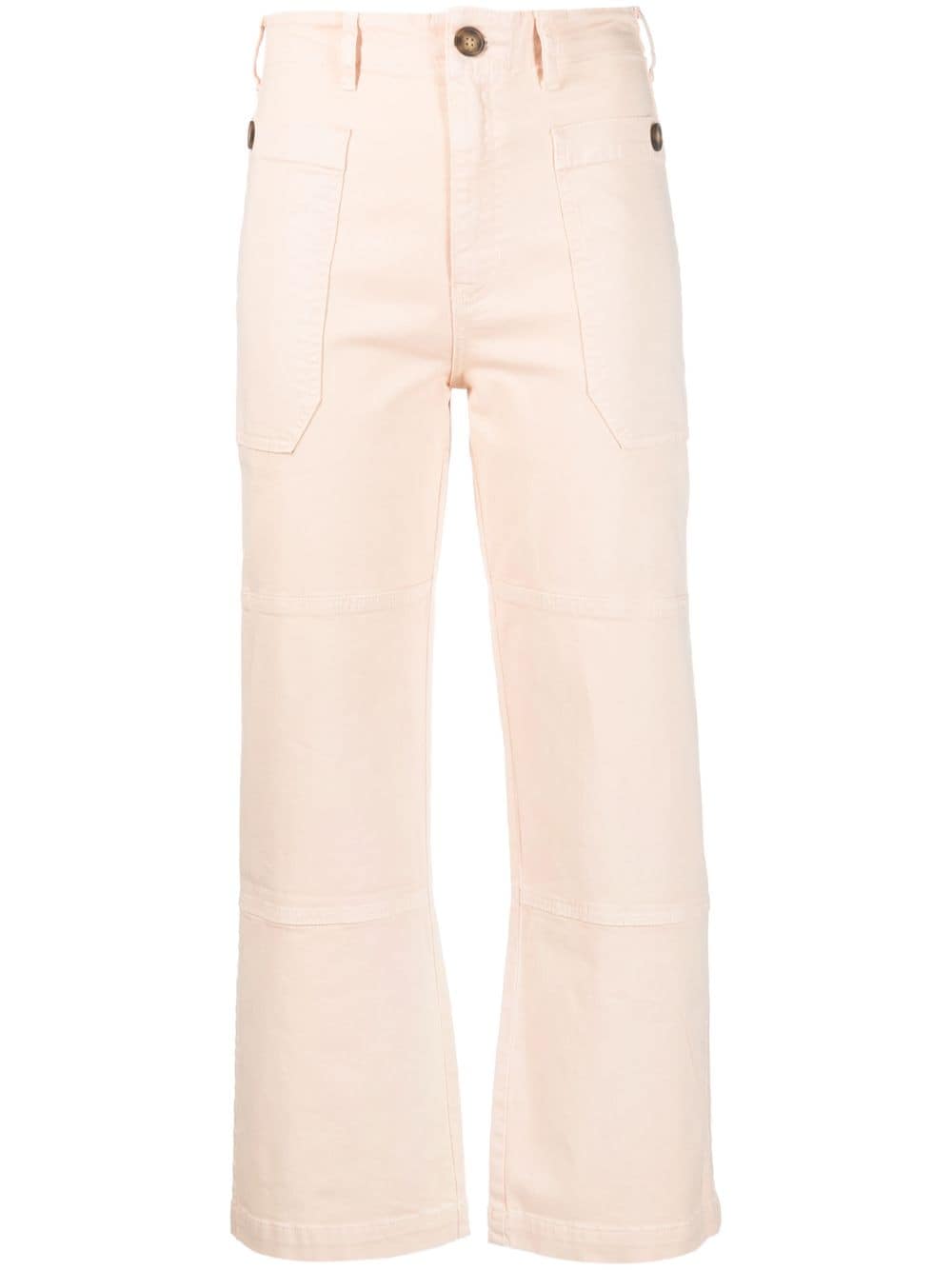 FRAME straight-leg utility trousers - Pink von FRAME