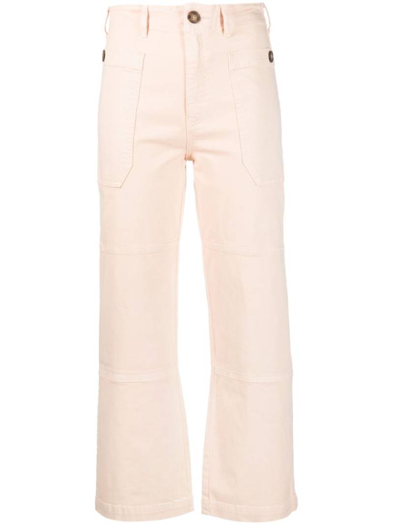 FRAME straight-leg utility trousers - Pink von FRAME