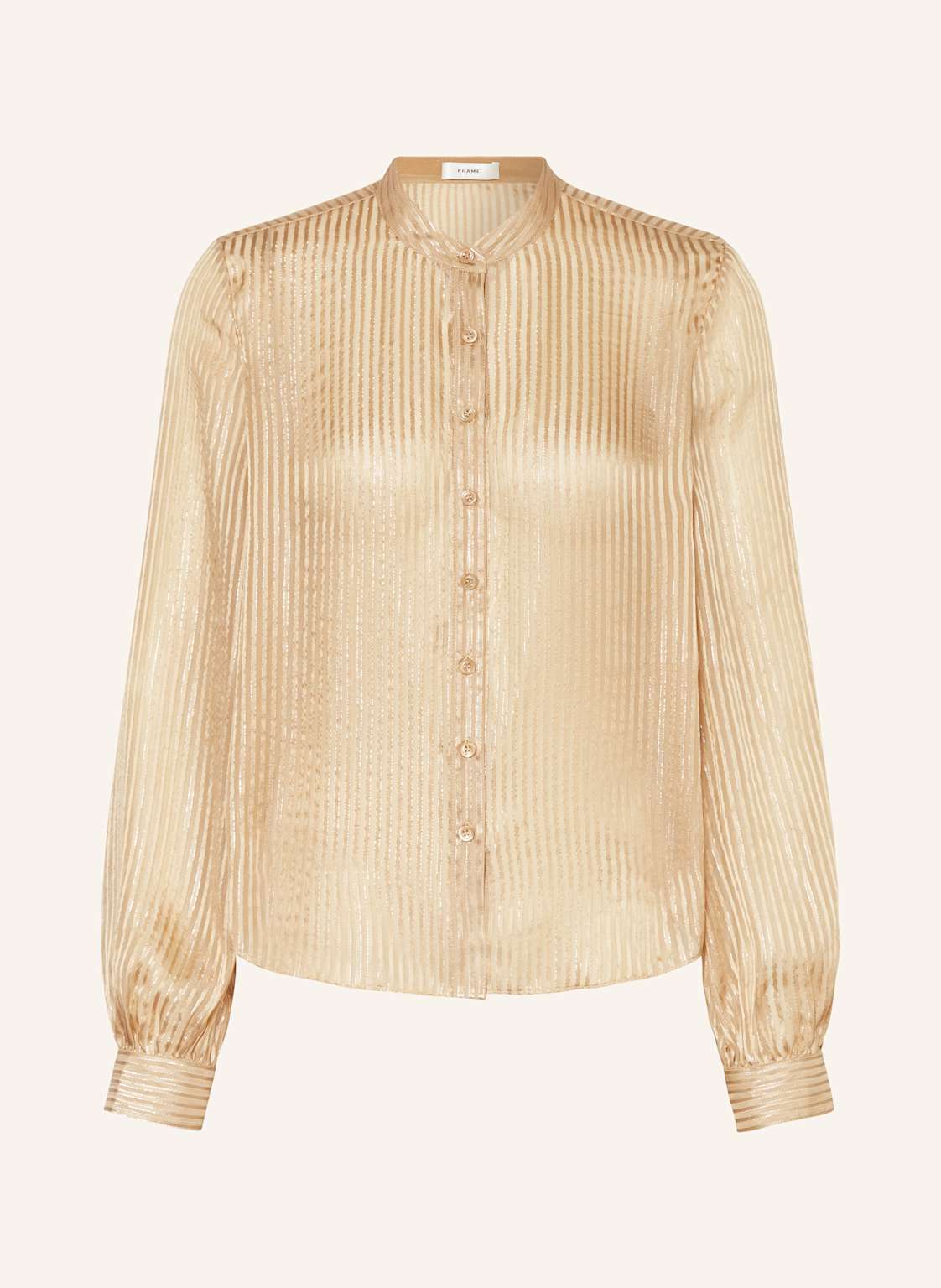 Frame Bluse Mit Glitzergarn beige Frame Bluse Mit Glitzergarn beige von FRAME