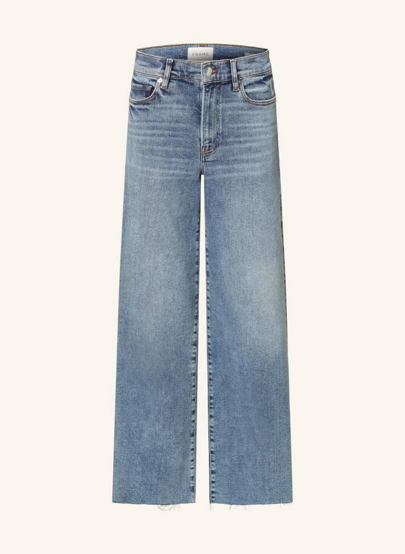 Frame Bootcut Jeans Le Slim Palazzo blau von FRAME