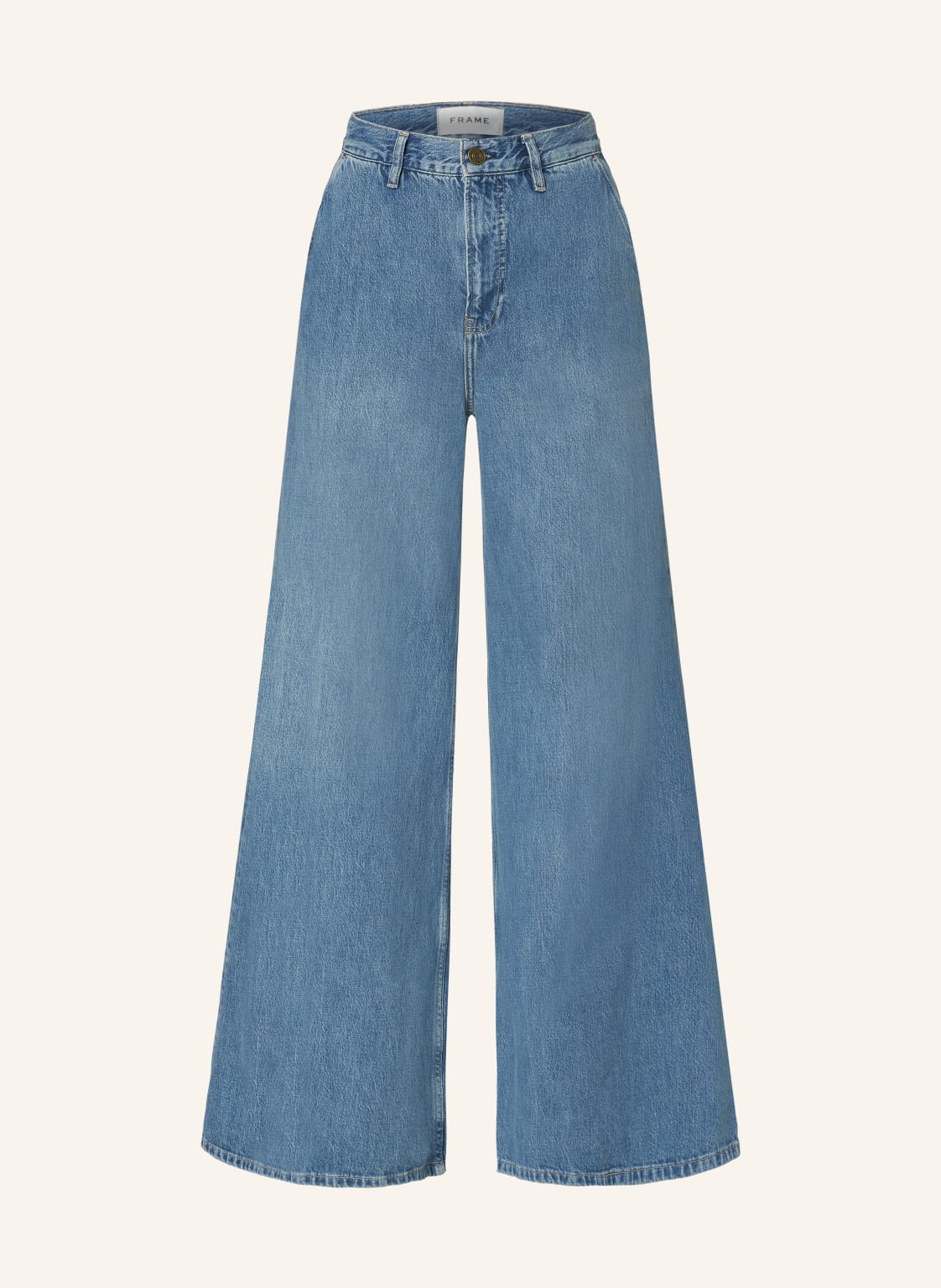 Frame Flared Jeans The Extra Wide Leg blau Frame Flared Jeans The Extra Wide Leg blau von FRAME
